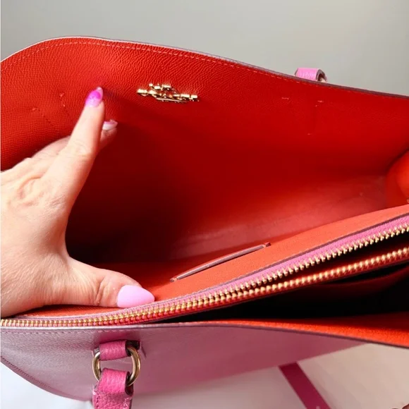 Coach Pink Shoulder Bag